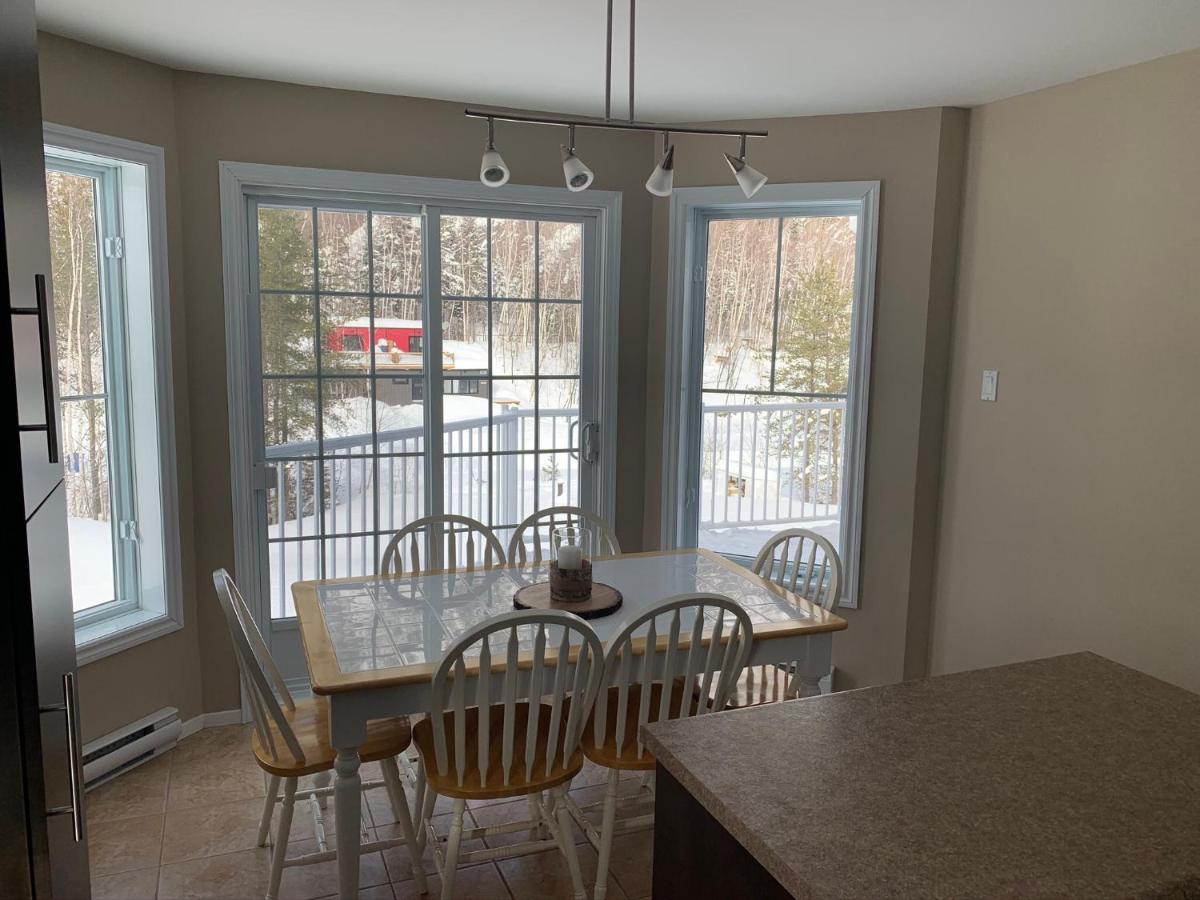 Condo Mont-Edouard LʼAnse-Saint-Jean Dış mekan fotoğraf
