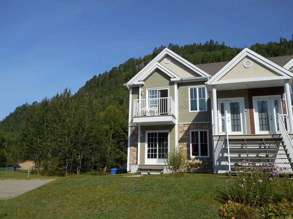 Condo Mont-Edouard LʼAnse-Saint-Jean Dış mekan fotoğraf
